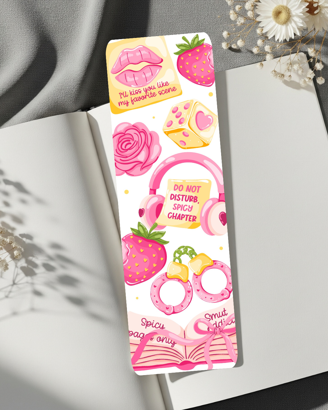 Smut & Strawberries Bookmark Duo