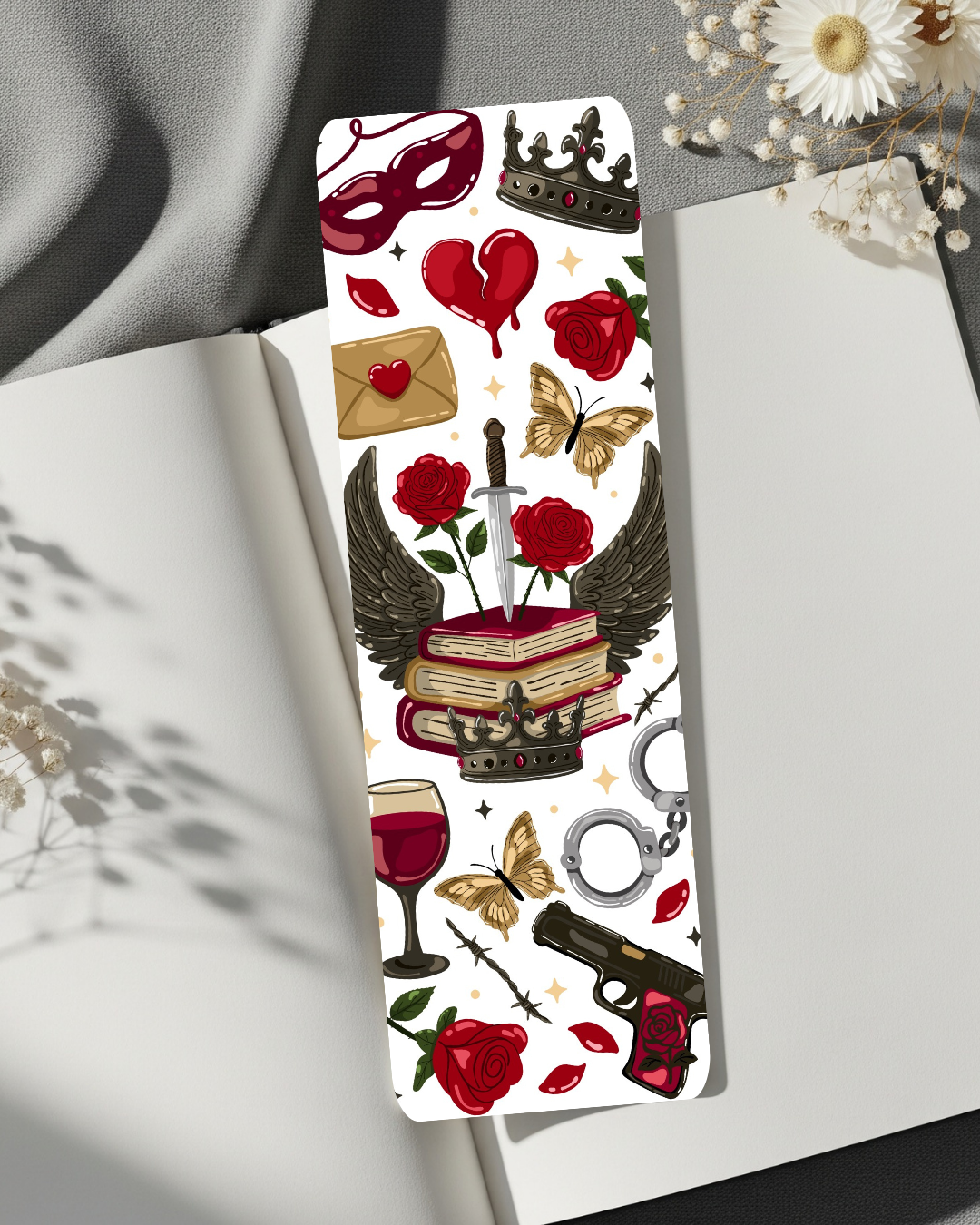 Dark Hearts Society Bookmark Duo