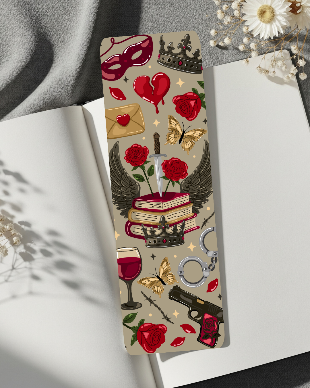 Dark Hearts Society Bookmark Duo