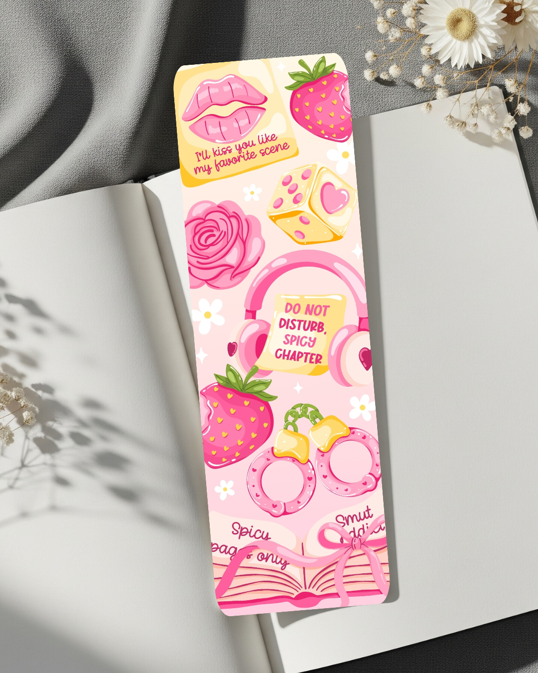 Smut & Strawberries Bookmark Duo