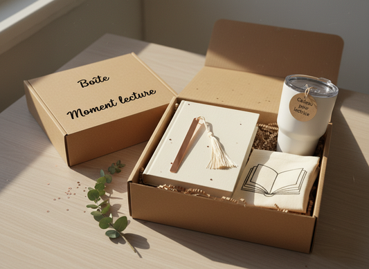 Boîte “Moment lecture” 📖✨ – Cadeau pour lectrice